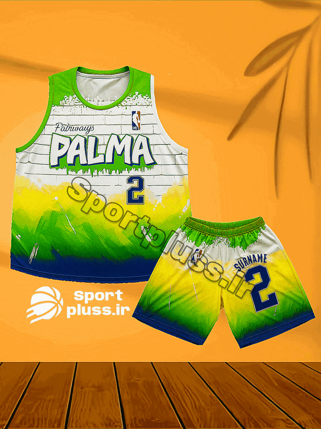 تاپ و شلوارک بسکتبالی مردانه اورجینال با قیمت ارزان